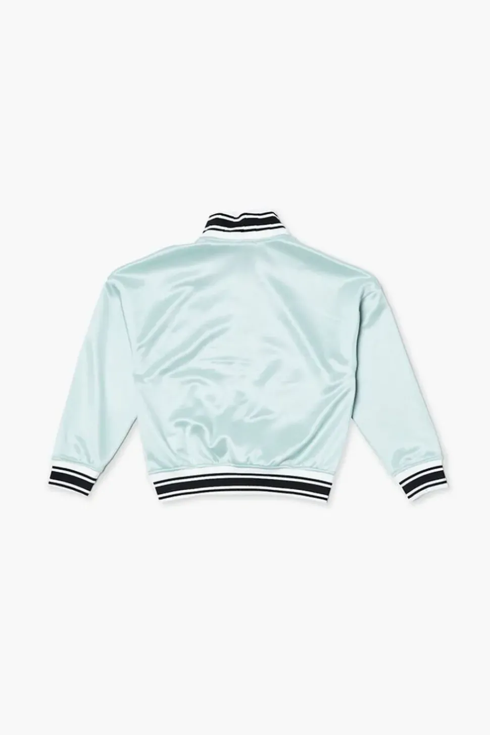 Girls Amour Varsity-Striped Zip-Up Jacket (Kids)