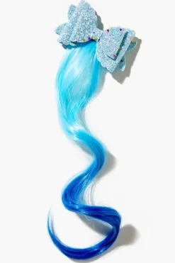 Girls Bow Clip Hair Extension (Kids)