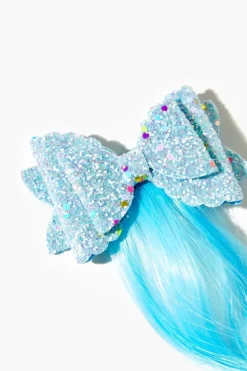 Girls Bow Clip Hair Extension (Kids)