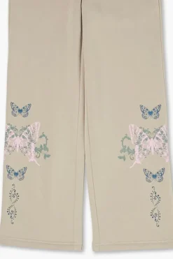 Girls Butterfly Graphic Sweatpants (Kids)