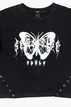 Girls Butterfly Graphic Tee (Kids)