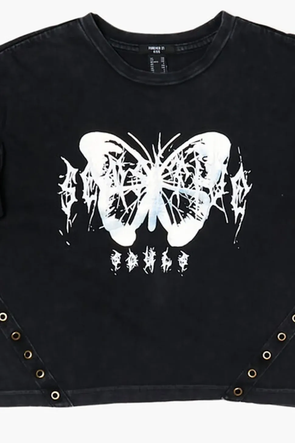 Girls Butterfly Graphic Tee (Kids)