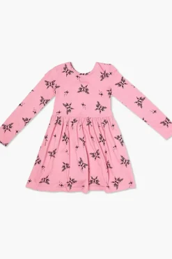 Girls Butterfly Print Dress (Kids)