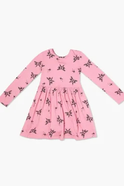 Girls Butterfly Print Dress (Kids)