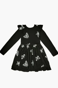 Girls Butterfly Print Dress (Kids)