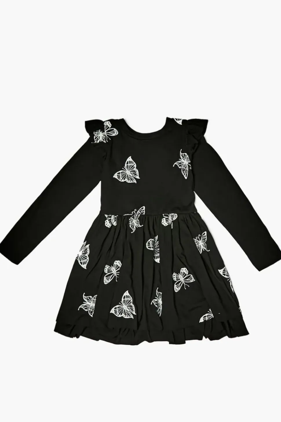Girls Butterfly Print Dress (Kids)