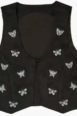 Girls Butterfly Print Vest (Kids)