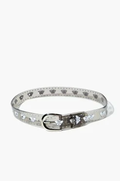 Girls Butterfly Vinyl Belt (Kids)