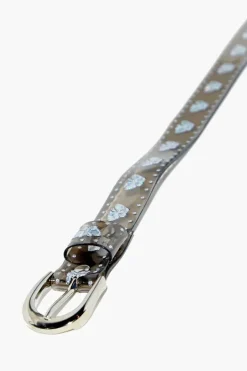 Girls Butterfly Vinyl Belt (Kids)