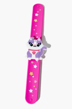 Girls Cat Snap Bracelet (Kids)