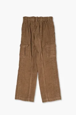 Girls Corduroy Cargo Pants (Kids)