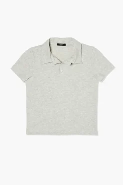 Girls Cotton-Blend Polo Shirt (Kids)
