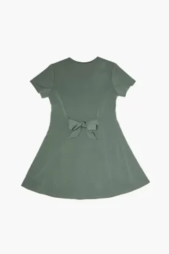 Girls Crepe A-Line Dress (Kids)