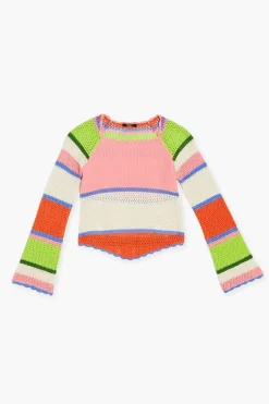 Girls Crochet Sweater (Kids)