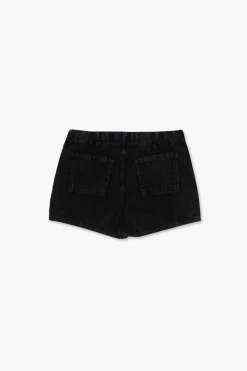Girls Denim Pull-Ring Shorts (Kids)