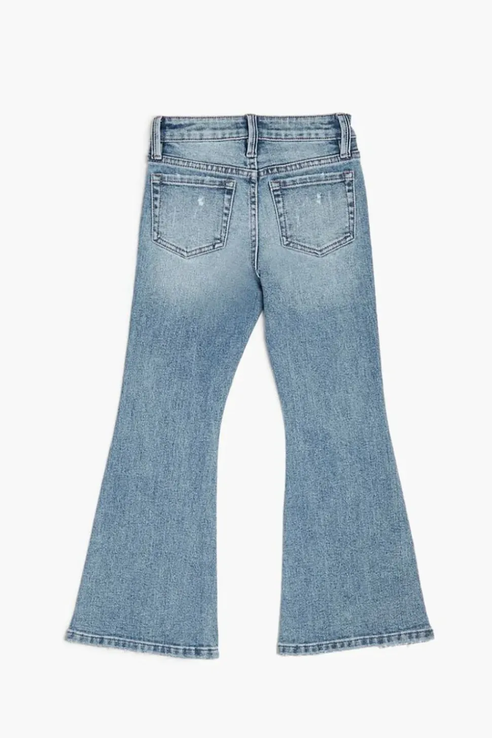 Girls Distressed Flare Jeans (Kids)