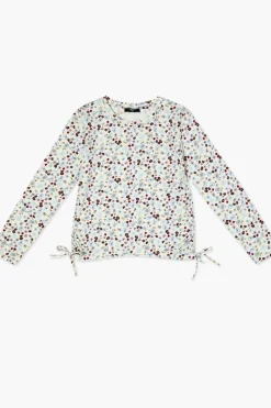 Girls Ditsy Floral Print Top (Kids)