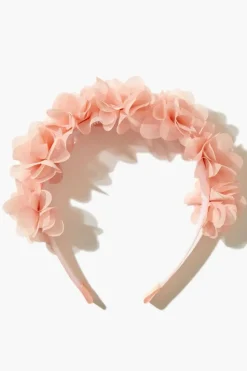 Girls Floral Embellished Headband (Kids)