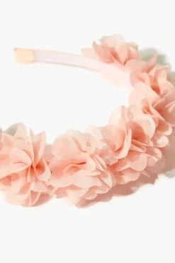 Girls Floral Embellished Headband (Kids)