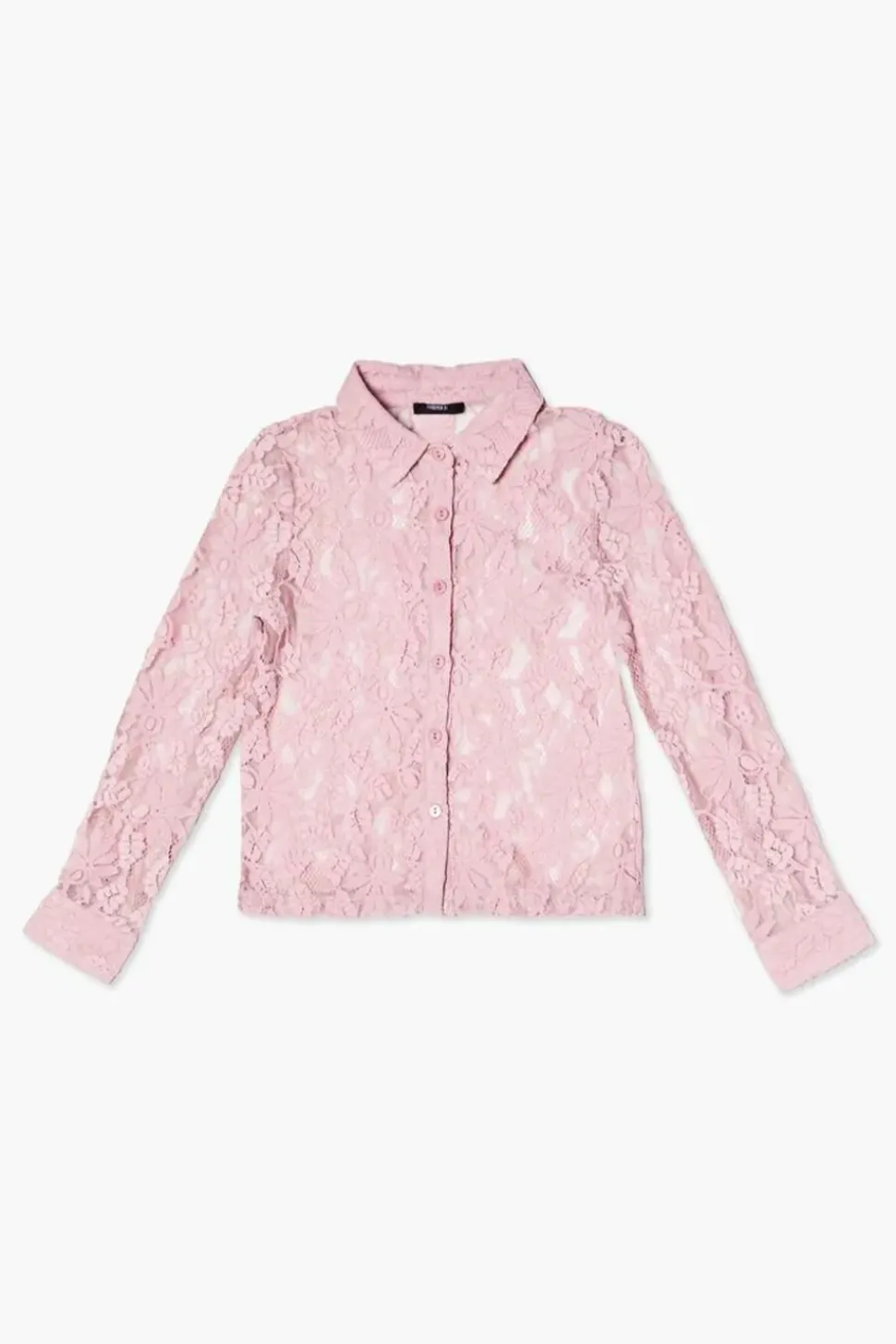 Girls Floral Lace Shirt (Kids)