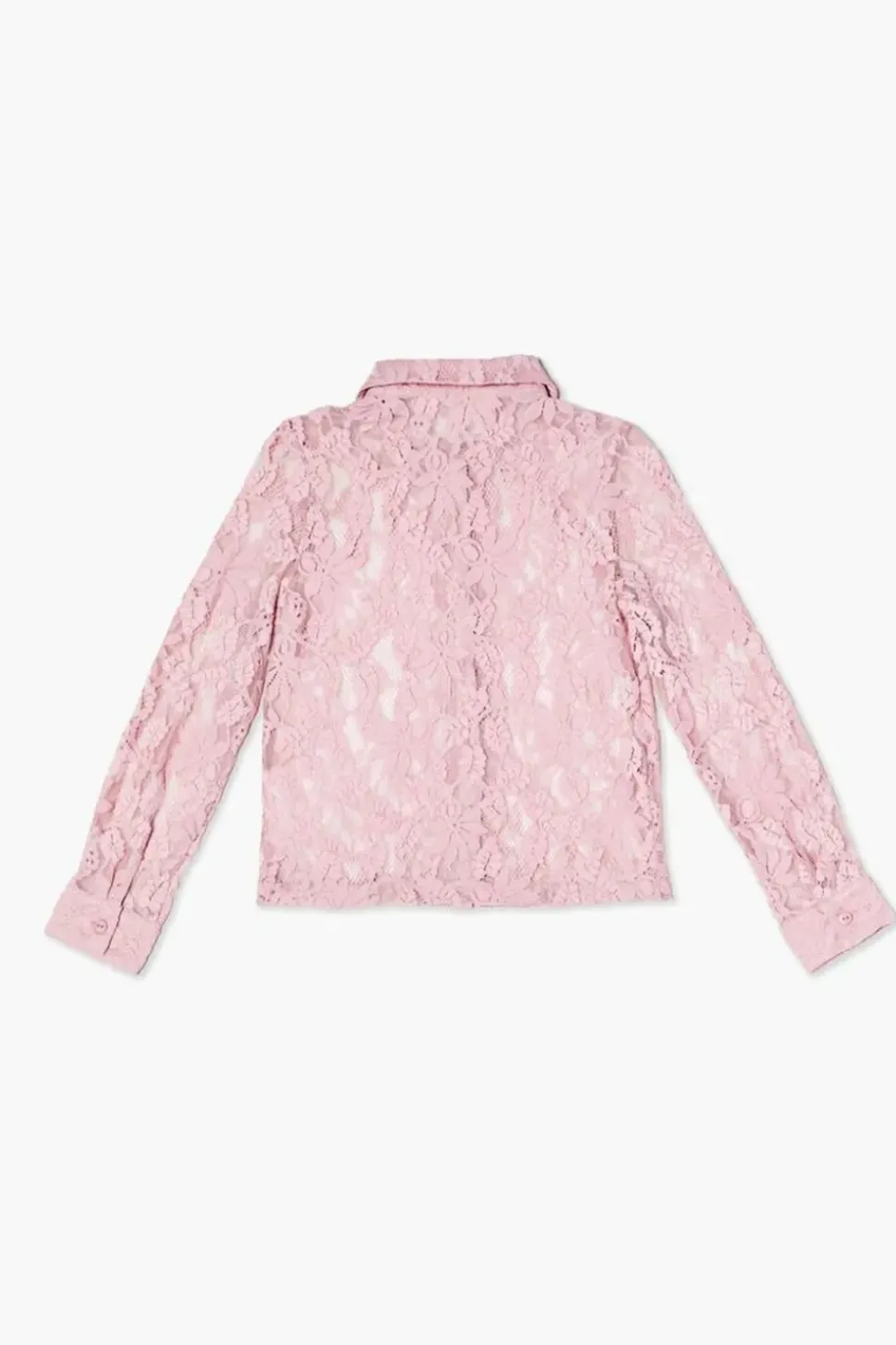 Girls Floral Lace Shirt (Kids)
