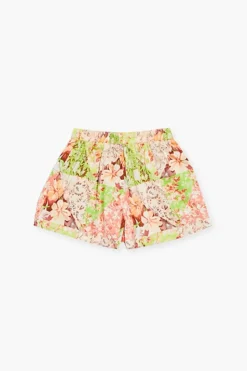Girls Floral Patchwork Shorts (Kids)