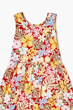 Girls Floral Print Dress (Kids)