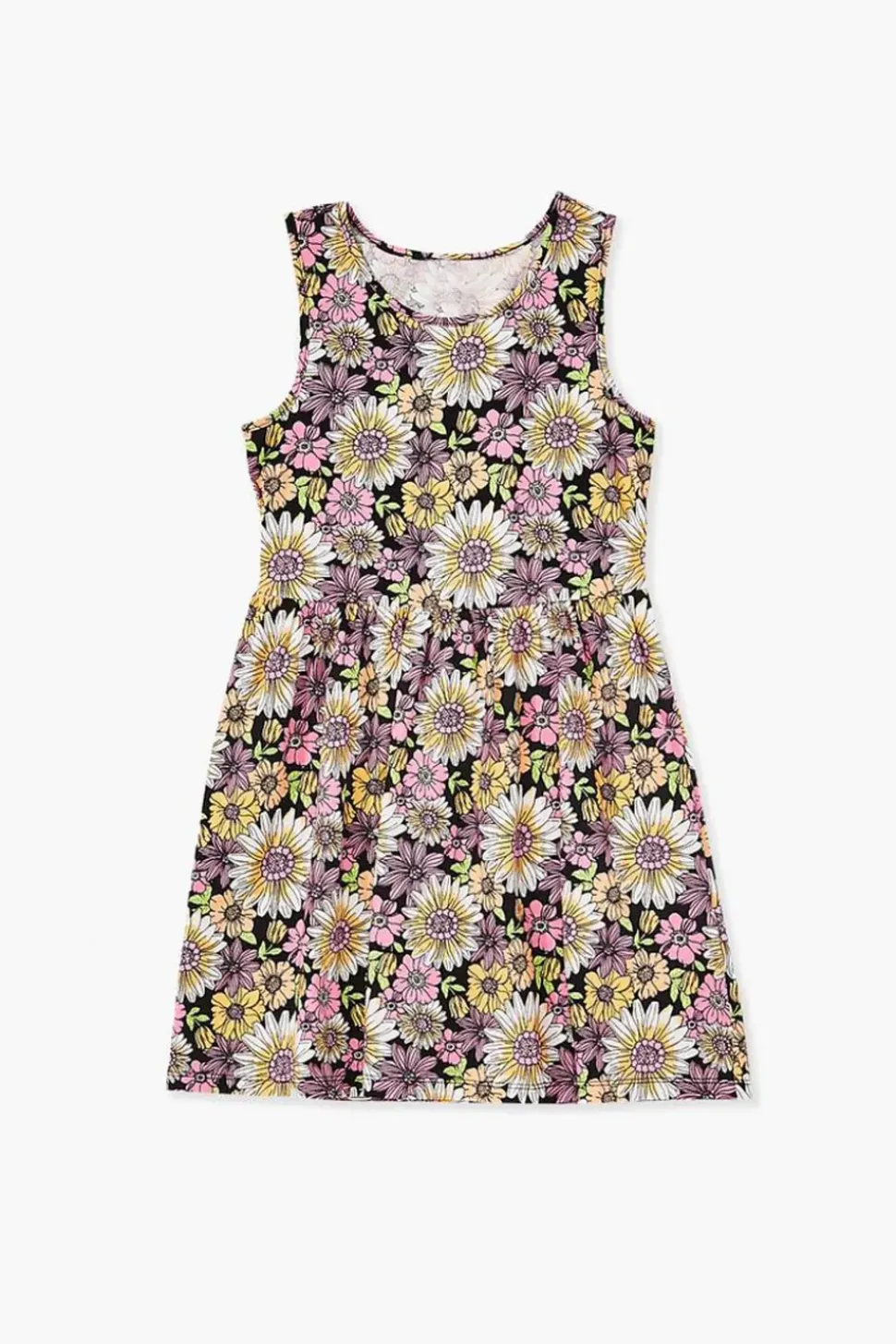 Girls Floral Print Dress (Kids)