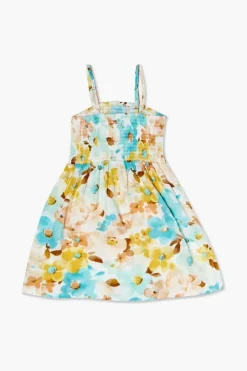 Girls Floral Print Dress (Kids)