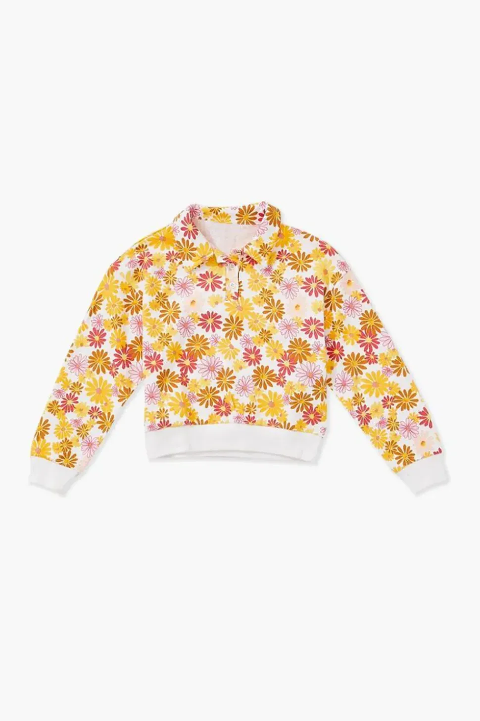 Girls Floral Print Pullover (Kids)