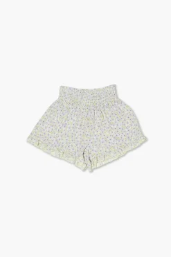 Girls Floral Print Shorts (Kids)