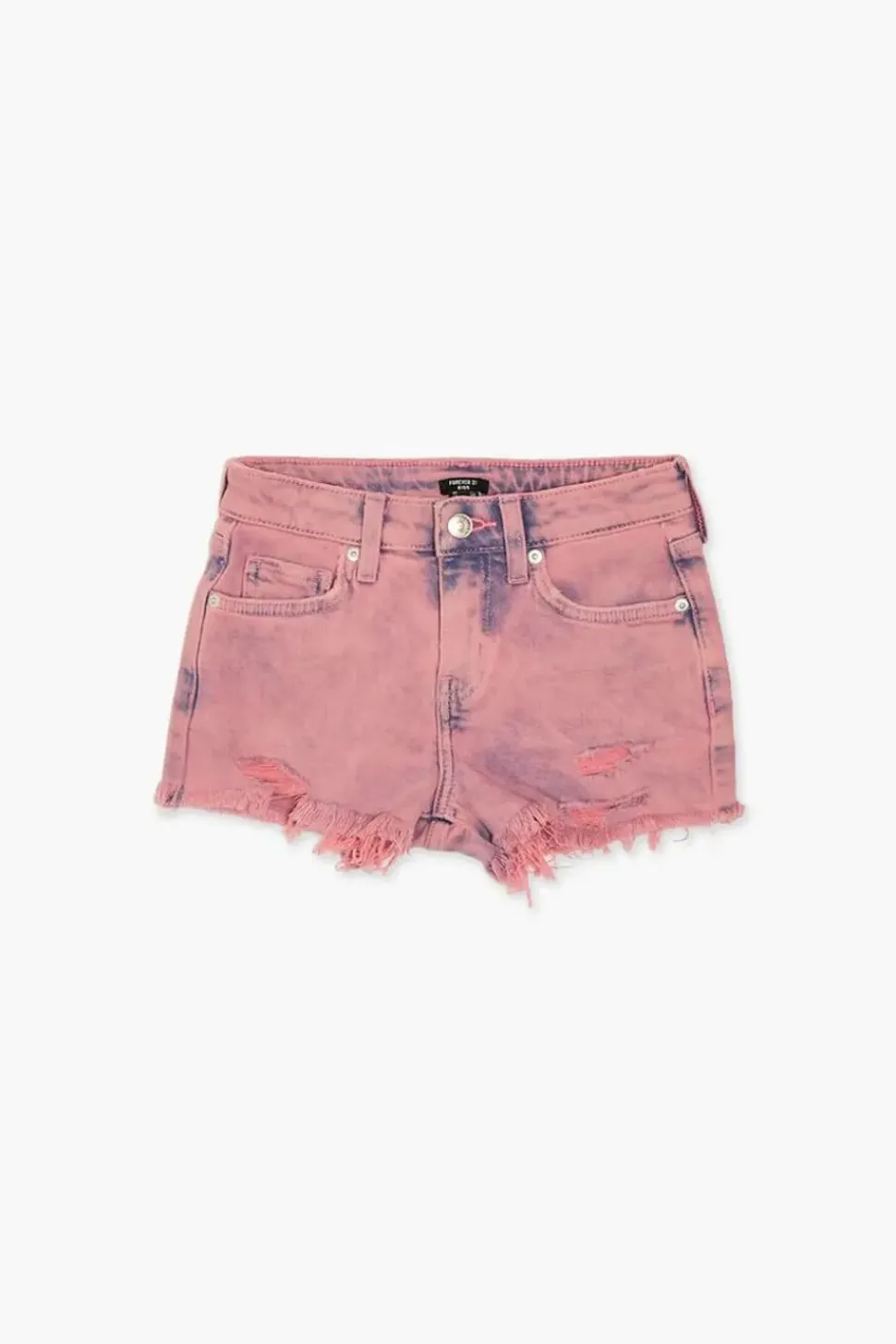 Girls Frayed Denim Shorts (Kids)