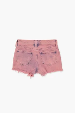 Girls Frayed Denim Shorts (Kids)
