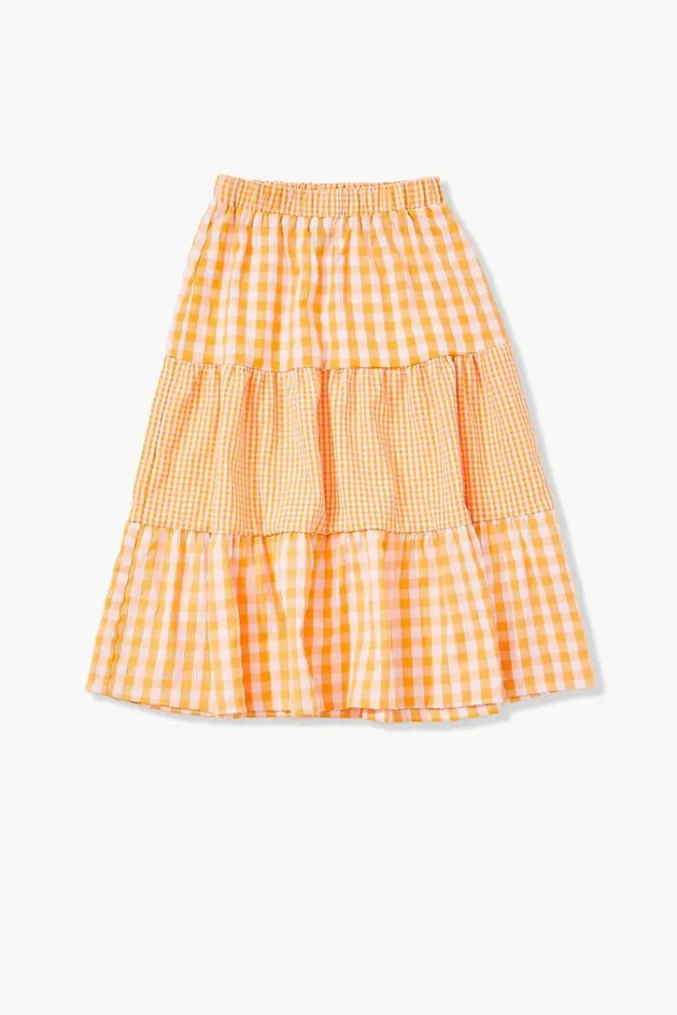 Girls Gingham Maxi Skirt (Kids)