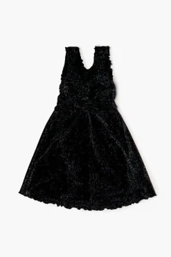 Girls Glitter Sleeveless Mini Dress (Kids)
