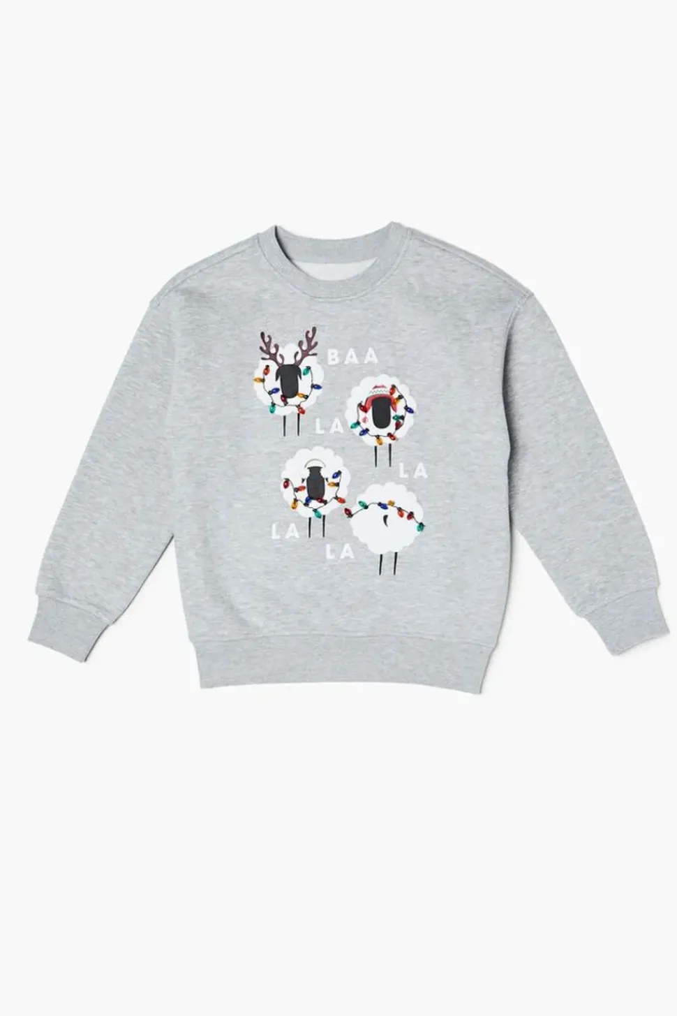 Girls Holiday Sheep Graphic Pullover (Kids)
