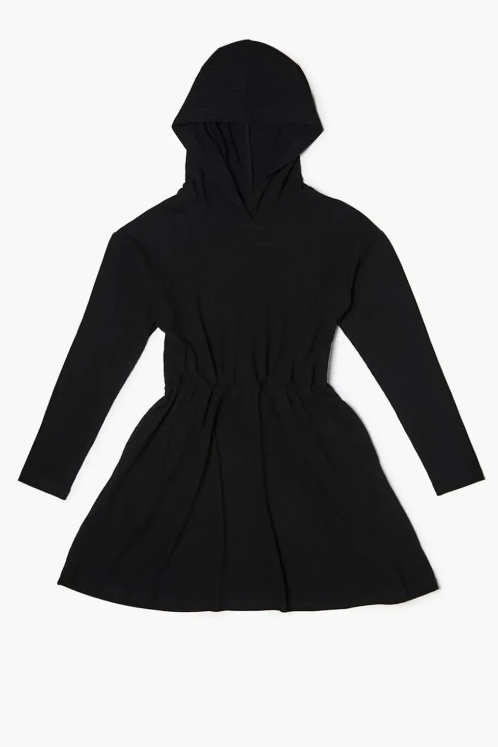 Girls Hooded Drop-Sleeve Dress (Kids)