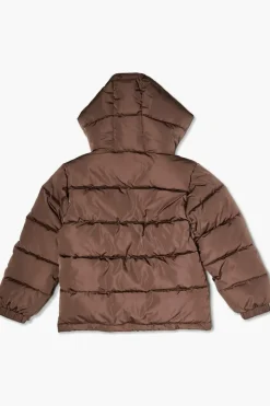 Girls Hooded Puffer Coat (Kids)