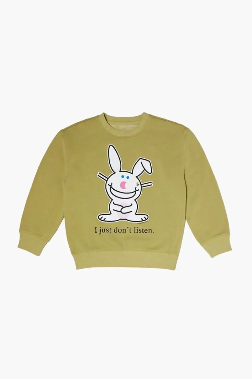 Girls Its Happy Bunny Graphic Pullover (Kids)