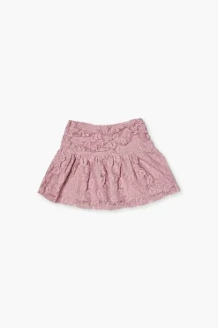 Girls Lace Drop-Waist Skirt (Kids)