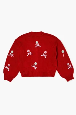 Girls Lollipop Cardigan Sweater (Kids)