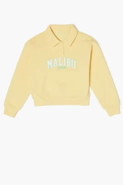 Girls Malibu Half-Button Pullover (Kids)