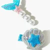 Girls Mermaid Hair Clip Set (Kids)
