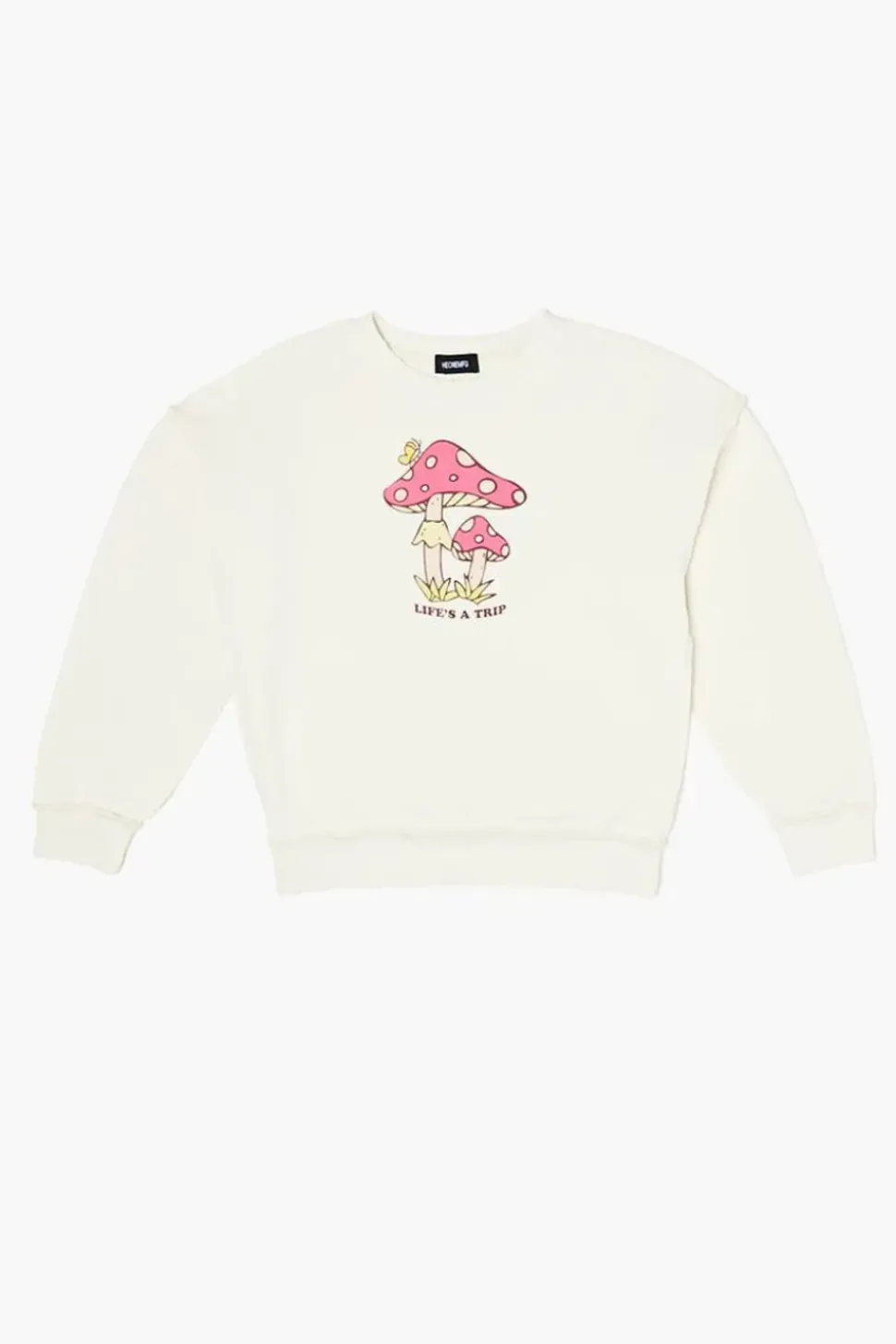 Girls Mushroom Graphic Pullover (Kids)