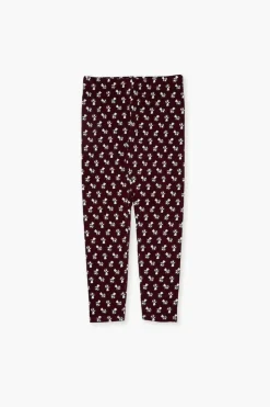 Girls Mushroom Print Leggings (Kids)