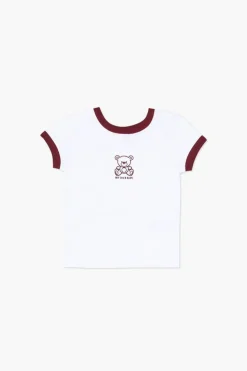 Girls Not Your Baby Ringer Tee (Kids)