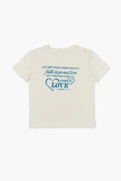 Girls Organically Grown Cotton Tee (Kids)