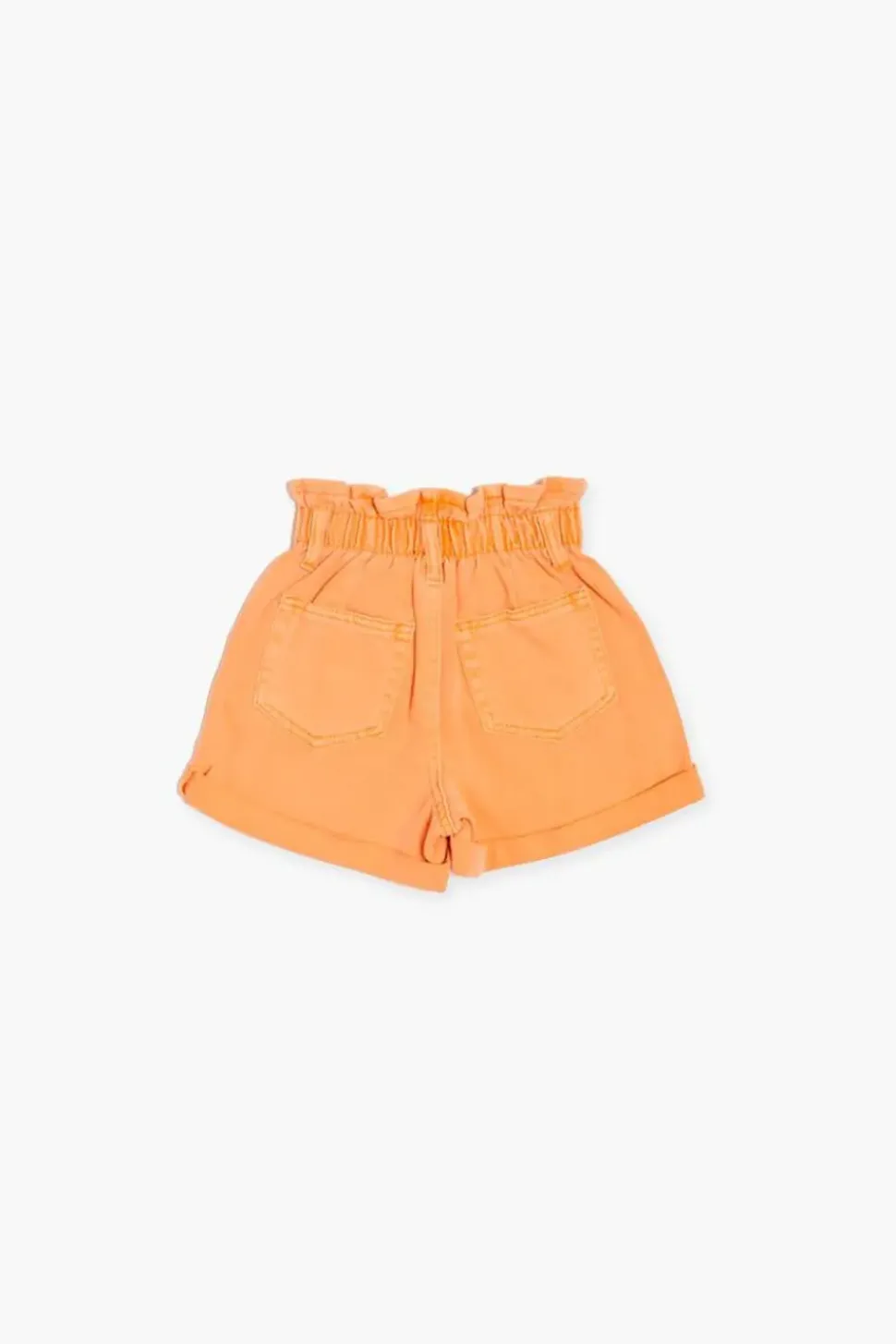 Girls Paperbag Denim Shorts (Kids)