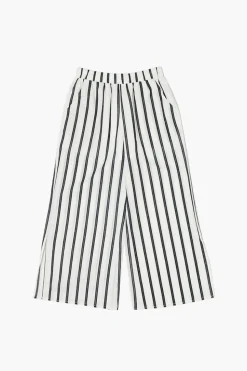Girls Pinstriped Wide-Leg Pants (Kids)