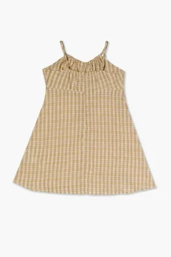 Girls Plaid Cami Dress (Kids)
